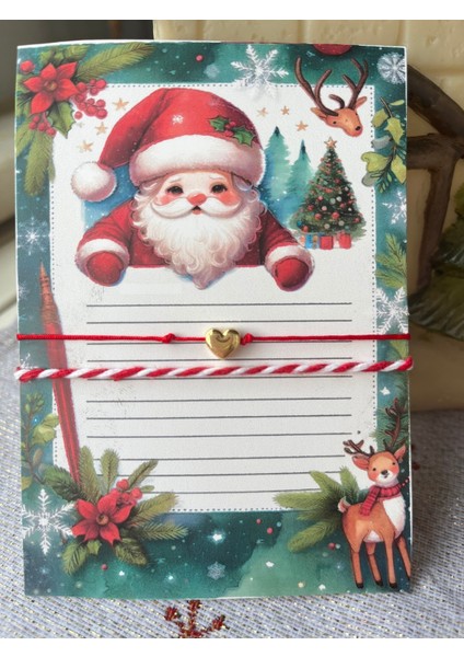 10 Adetşans Bilekliği Yeniyıl Hediyelik Isme Özel Kart Tasarımlı fiyatları