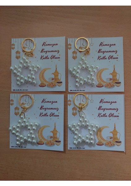 10 Adet Inci Yıldız Anahtarlık Bayram Kandil Hafızlık Hediyesi fiyatları