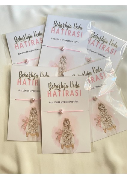 10 Adet Şans Bilekliği - Bride Hediye - Kına Hediyesi - Nedime Bileklik fiyatları