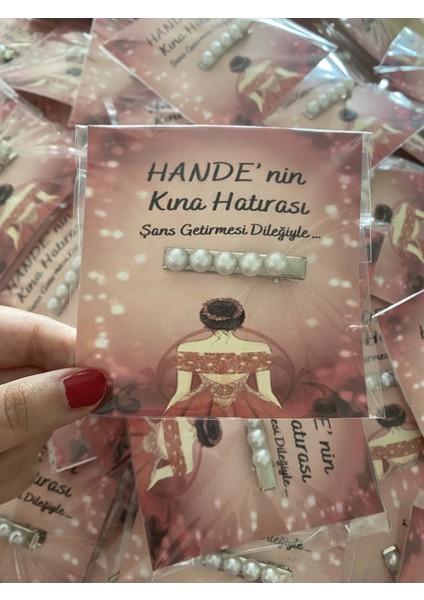 15 Adet Kına Düğün Nişan Hediyelik Inci Toka Pearl fiyatları