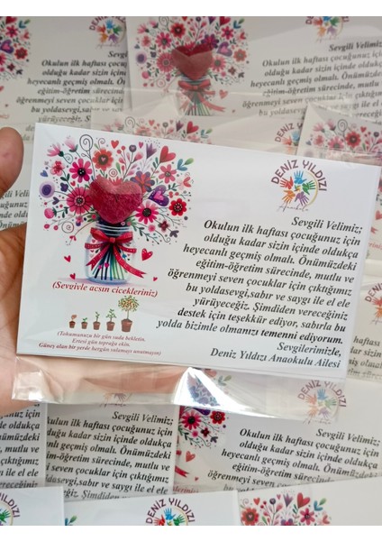 Veli Toplantısı Tohumlu Kart (20 Adet) fırsatları