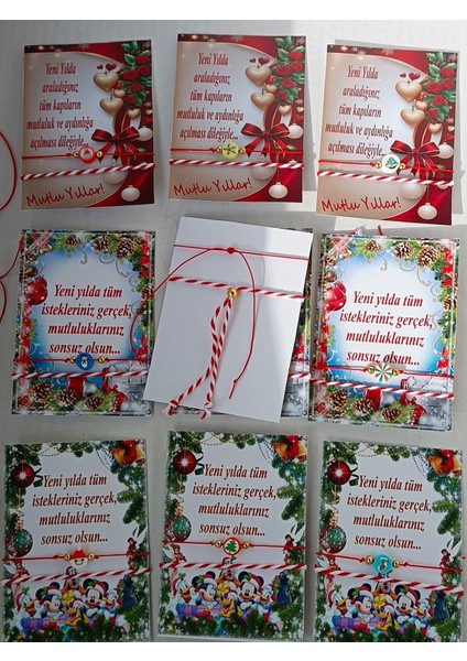 10 adet Noel Hediyelik Bileklik fiyatları