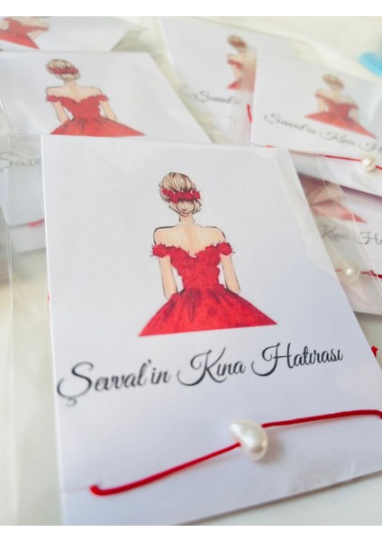 Hediyelik Incili Bileklik Kına /nikah/bride /doğum Günü /söz Hatırası 15 Adet fiyatları