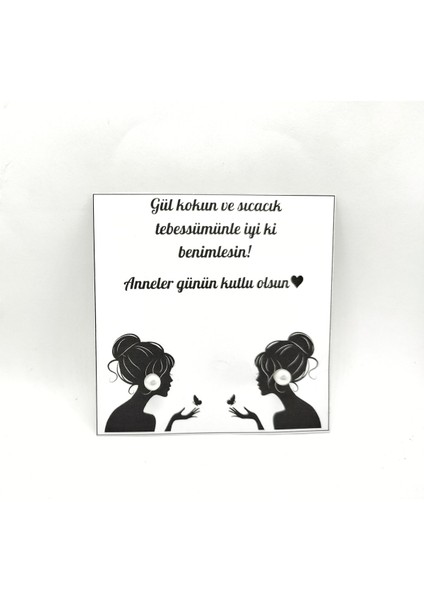 10 Adet Anneler Günü Hediyesi Inci Küpe