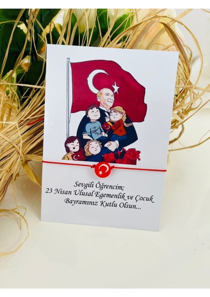 23 Nisan Konsept Yıldız Boncuklu ( 10 Adet )