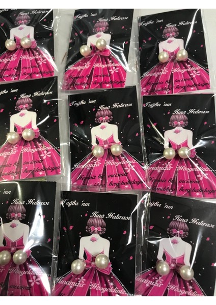 25 Adet Inci Küpeli Söz Nişan Kına Hediyesi fiyatları