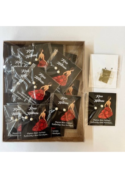 20LI Inci Küpe Hediyelik Kına Süs