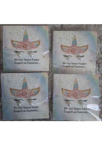 25 Adet Inci Küpeli Söz Nişan Kına Hediyesi Hediyelik