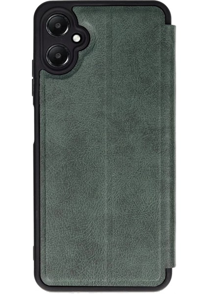 Samsung Galaxy A05 Kılıf Flip Cover - Koyu YEŞIL-(5796)