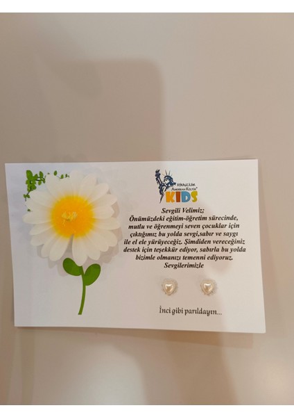 10 Adet Anneler Günü Veli Hediyeliği Mum ve Inci Küpe fırsatları