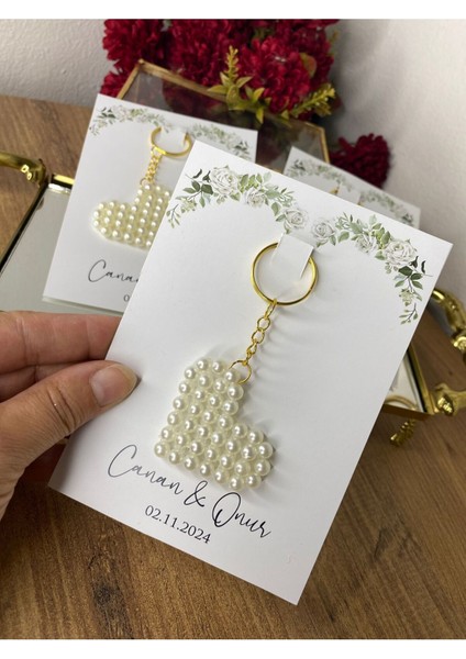 Inci Kalp Anahtarlık Tasarım 50LI fırsatları