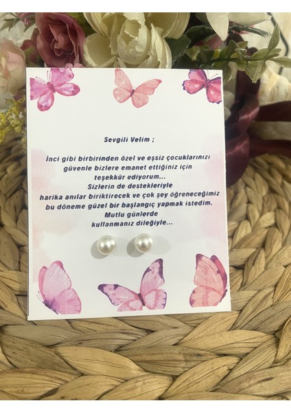 Veli Hediyeliği (10 Adet) Inci Küpe