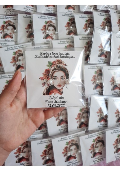 25 Adet Inci Küpeli Söz, Nişan, Kına Hediyesi Hediyelik fiyatları