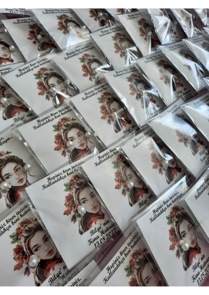 25 Adet Inci Küpeli Söz, Nişan, Kına Hediyesi Hediyelik fırsatları