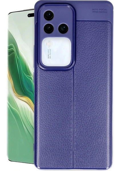 Vivo V30 5g Kılıf Auto Focus Kapak - LACIVERT-(5796)