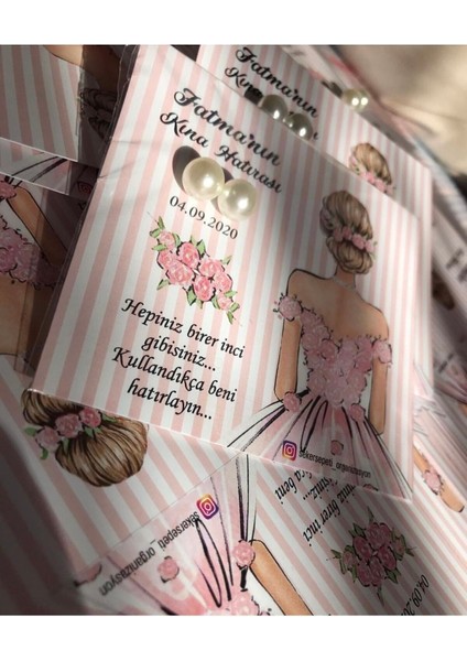 Inci Küpe Kına Hediyeliği Bekarlığa Veda , Nedime Hediyelik 25 Adet fiyatları