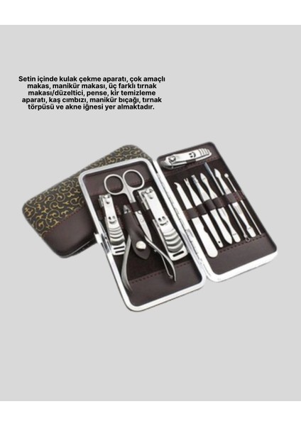 Tüm Ihtiyaçlara Uygun Taşınabilir Manikür & Pedikür Seti fırsatları