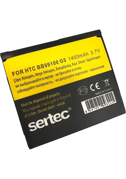 Htc G5 Nexus One / BB99100 Uyumlu Batarya