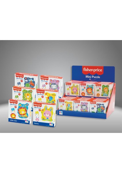 13422 Fisher Price Mini Puzzle Display -Ks