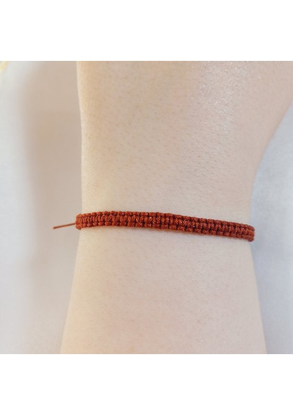 Açık Kahverengi Makrome Bileklik - Sörfçü Bileklik - Unisex El Yapımı Makrome Asansörlü Ayarlanabilir Hediye - Ip Bileklik - Makrome Bileklik - Örgü Bileklik - Açık Kahverengi Bileklik fiyatları