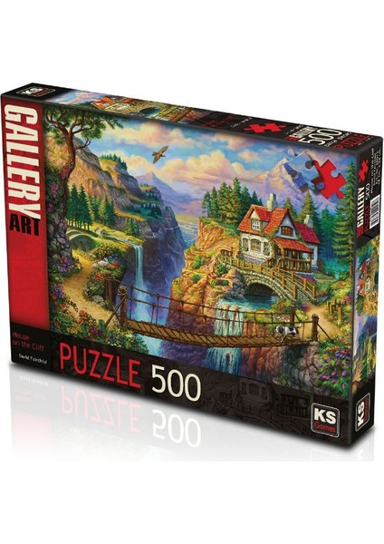 Ks Puzzle 500 Parça House On The Cliff fiyatları