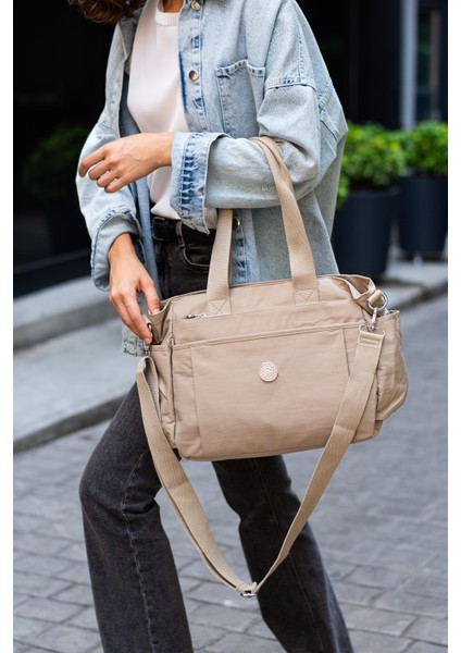 Sn 7003 Suya Dayanıklı Çok Bölmeli Krinkıl Çanta Kol Çantası Omuz fiyatları