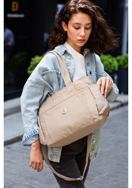 Sn 7003 Suya Dayanıklı Çok Bölmeli Krinkıl Çanta Kol Çantası Omuz modelleri