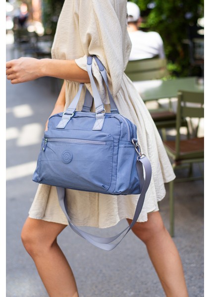 Sn 4018 Suya Dayanıklı Çok Bölmeli Krinkıl Çanta Kol Çantası Omuz fiyatları