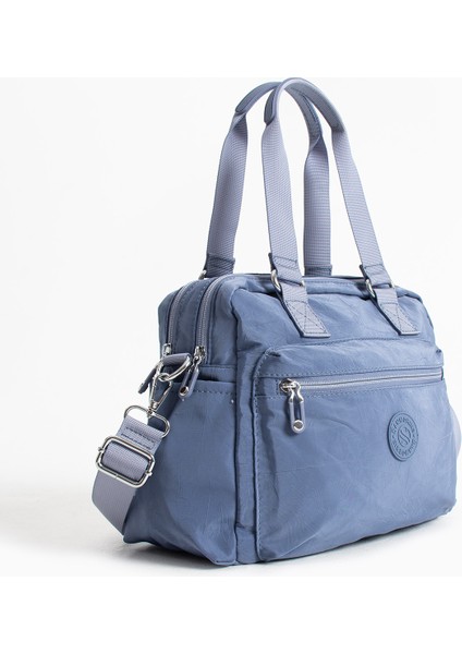 Sn 4018 Suya Dayanıklı Çok Bölmeli Krinkıl Çanta Kol Çantası Omuz indirimleri