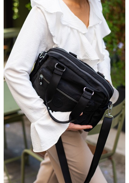 Sn 4018 Suya Dayanıklı Çok Bölmeli Krinkıl Çanta Kol Çantası Omuz fiyatları