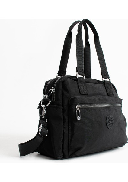 Sn 4018 Suya Dayanıklı Çok Bölmeli Krinkıl Çanta Kol Çantası Omuz indirimleri