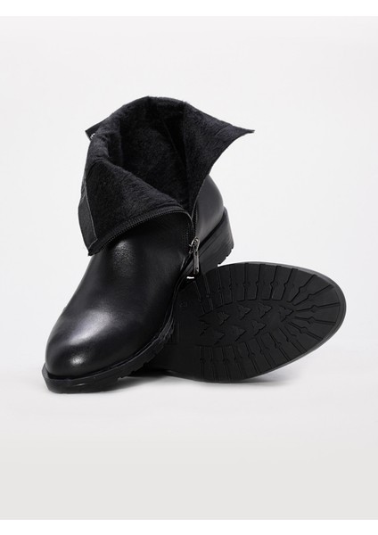 Hakiki Deri Kadın Klasik Bot 257SZA630 modelleri