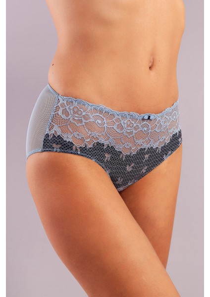 Golshan Gilda Control Slip , Kadın Dantelli Mavi Külot modelleri