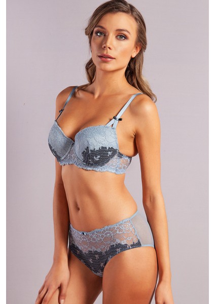 Golshan Gilda Control Slip , Kadın Dantelli Mavi Külot indirimleri