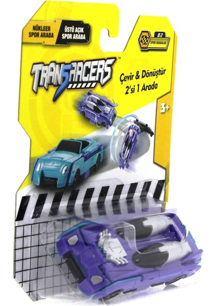 Transracers Dönüşen Araçlar Spor Arabalar Nükleer / Üstü Açık