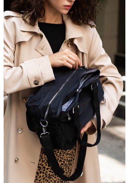 Sn 7001 Suya Dayanıklı Çok Bölmeli Krinkıl Çanta Kol Çantası Omuz modelleri