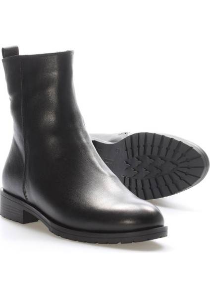 Hakiki Deri Kürklü Kadın Klasik Bot 257KZA630 fiyatları