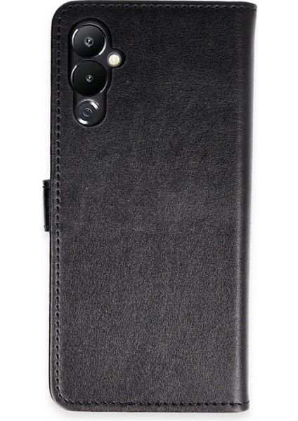 Tecno Pova 4 Kılıf Trend S Plus Kapaklı Kılıf - SIYAH-(5796)