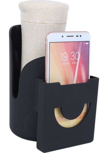 Bebek Arabası Bardak Telefon Tutucu Çok Işlevli Evrensel Bebek Arabası Arabası Aksesuarı (Siyah) (Yurt Dışından) modelleri