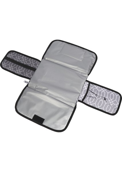 Bebek Bezi Değiştirme Pedi Katlanabilir Su Geçirmez Bebek Bezi Pedi Seyahat Kullanımı Için Asma Askılı Eşkenar Dörtgen Desen (Yurt Dışından) fırsatları