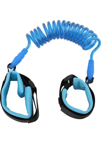 Çocuklar Anti Kayıp Bilek Bağlantı Tasması Çocuk Erkek Kız Ayarlanabilir Güvenlik Bilek Bağlantı Tasması Mavi 1.5m / 59.1in (Yurt Dışından)