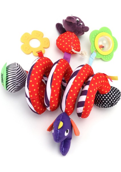 Bebek Peluş Bebek Arabası Oyuncakları Bebekler Spiral Beşik Oyuncağı Yürümeye Başlayan Çocuk Eğitici Peluş Asılı Oyuncak #02 (Yurt Dışından) fırsatları