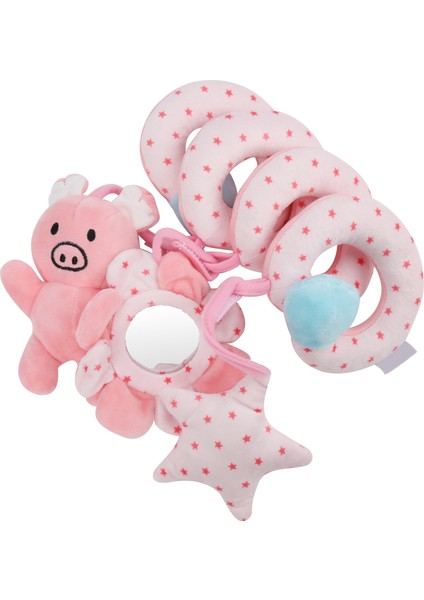 Bebek Arabası Asılı Oyuncak Yatıştırıcı Bebek Spiral Aktivite Çıngırak Yenidoğan Peluş Oyuncakpembe (Yurt Dışından) fırsatları