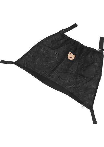 Saklama Çantası Polyester Elyaf Su Geçirmez Çok Amaçlı Bebek Arabası Düzenleyici Bebek Bezi Çantası Siyah (Yurt Dışından) fiyatları