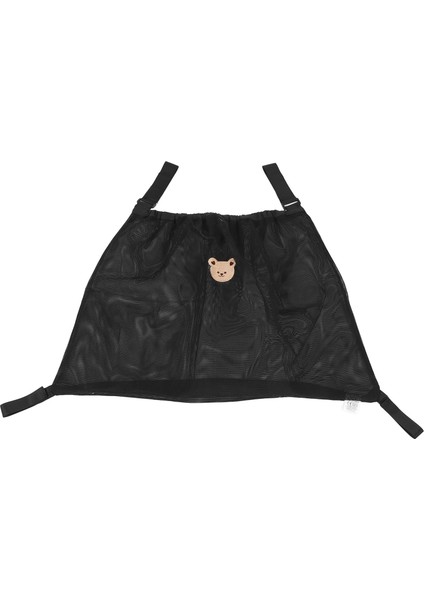 Saklama Çantası Polyester Elyaf Su Geçirmez Çok Amaçlı Bebek Arabası Düzenleyici Bebek Bezi Çantası Siyah (Yurt Dışından) modelleri