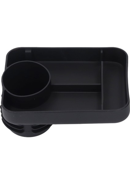 Bebek Araba Tepsisi Silikon Araba Atıştırmalık Tepsisi Çok Işlevli Çocuk Araba Bardak Tutucu Plaka Atıştırmalıklar ve Içecekler Için Siyah (Yurt Dışından)