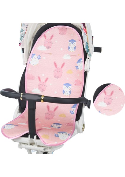 Bebek Arabası Cool Pad Yaz Buz Soğutucu Mat Nefes Alabilir Uyku Yastık Minderi Astarı Bebek Arabası Yüksek Sandalye Pembe (Yurt Dışından) modelleri