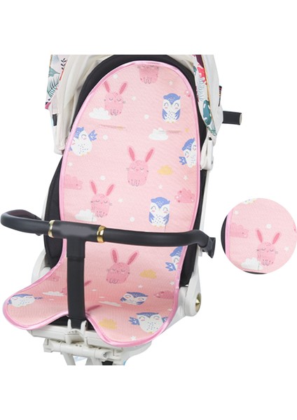 Bebek Arabası Cool Pad Yaz Buz Soğutucu Mat Nefes Alabilir Uyku Yastık Minderi Astarı Bebek Arabası Yüksek Sandalye Pembe (Yurt Dışından) fırsatları