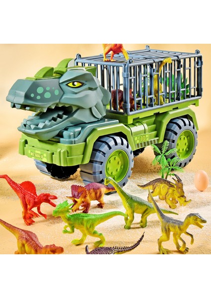 Dinozor Kamyonu Dinozor Taşıma Arabası Taşıyıcı Kamyon 15 Dinozor 1 Yumurta 1 Ağaç Oyuncak Araba Oyun Seti Oyuncakları Çocuklar Için (Yurt Dışından) fiyatları