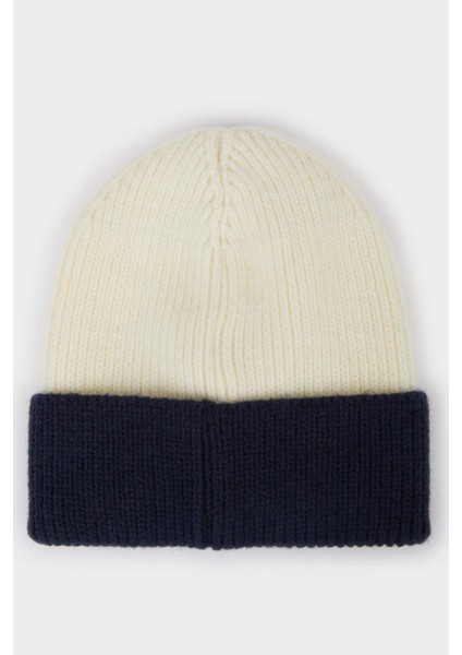 Erkek Bebek Renk Bloklu Triko Bere F0021A525WN modelleri